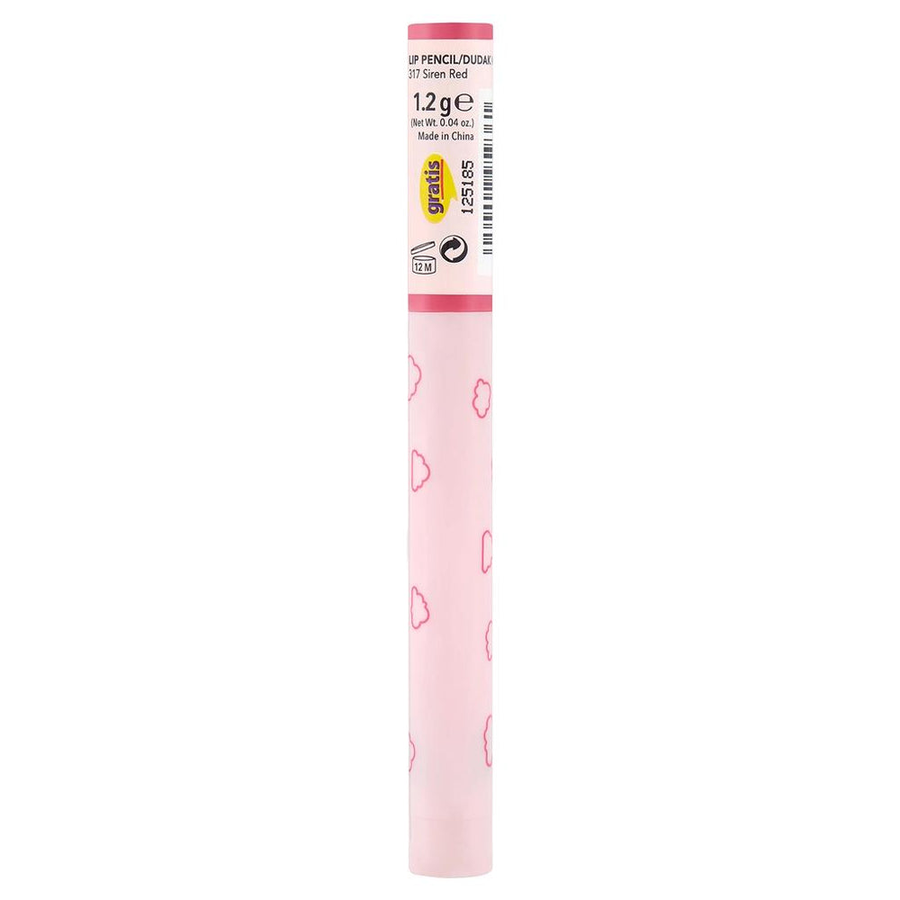 Beaulis Fun Miss Fluffy Blur Lipstick 317 Siren Red - Soft Matte