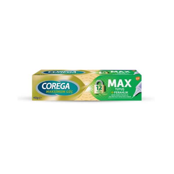 Corega Max Hold + Freshness Denture Adhesive Cream 40 g - image 5