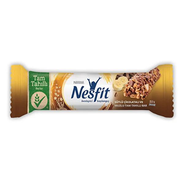 Nestle Nesfit Bar - Whole Grain Energy Bar with Milk Chocolate & Banana Flavor Nestle Nesfit Bar - Whole Grain Energy Bar energy bar, granola bar, whole grain snack, healthy snack, Nestle Nesfit Bar, milk chocolate, banana flavor, nutritious snack, convenient snack, B Vitamins, calcium, iron, whole grain, fitness enthusiasts, health-conscious individuals, busy professionals
