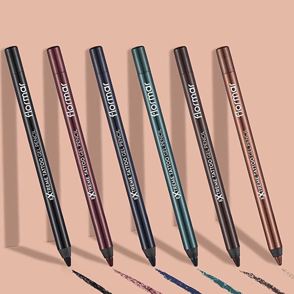 Flormar Extreme Tattoo Waterproof Gel Eye Liner - Long-Lasting, Precise Application for Various Eye Makeup Styles - view 4