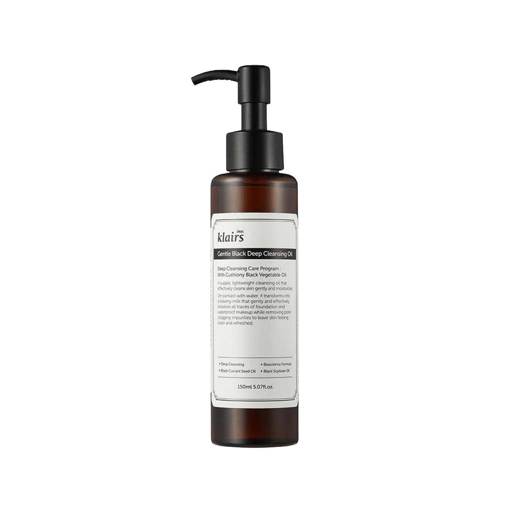 Dear Klairs Gentle Black Cleansing Oil for Deep Hydration 150ml