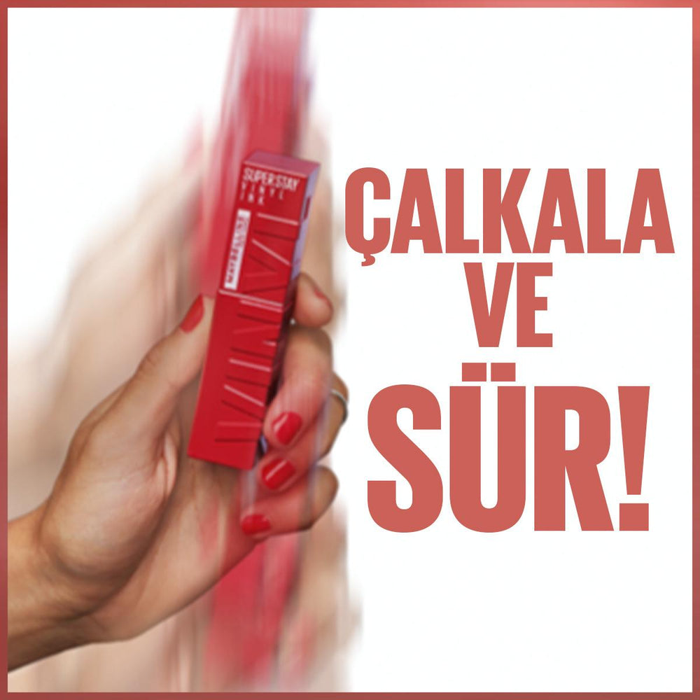Maybelline New York Super Stay Vinyl Ink Liquid Lipstick - Long-Lasting, High Shine Lip Color, 16 Hours Wear - view 5