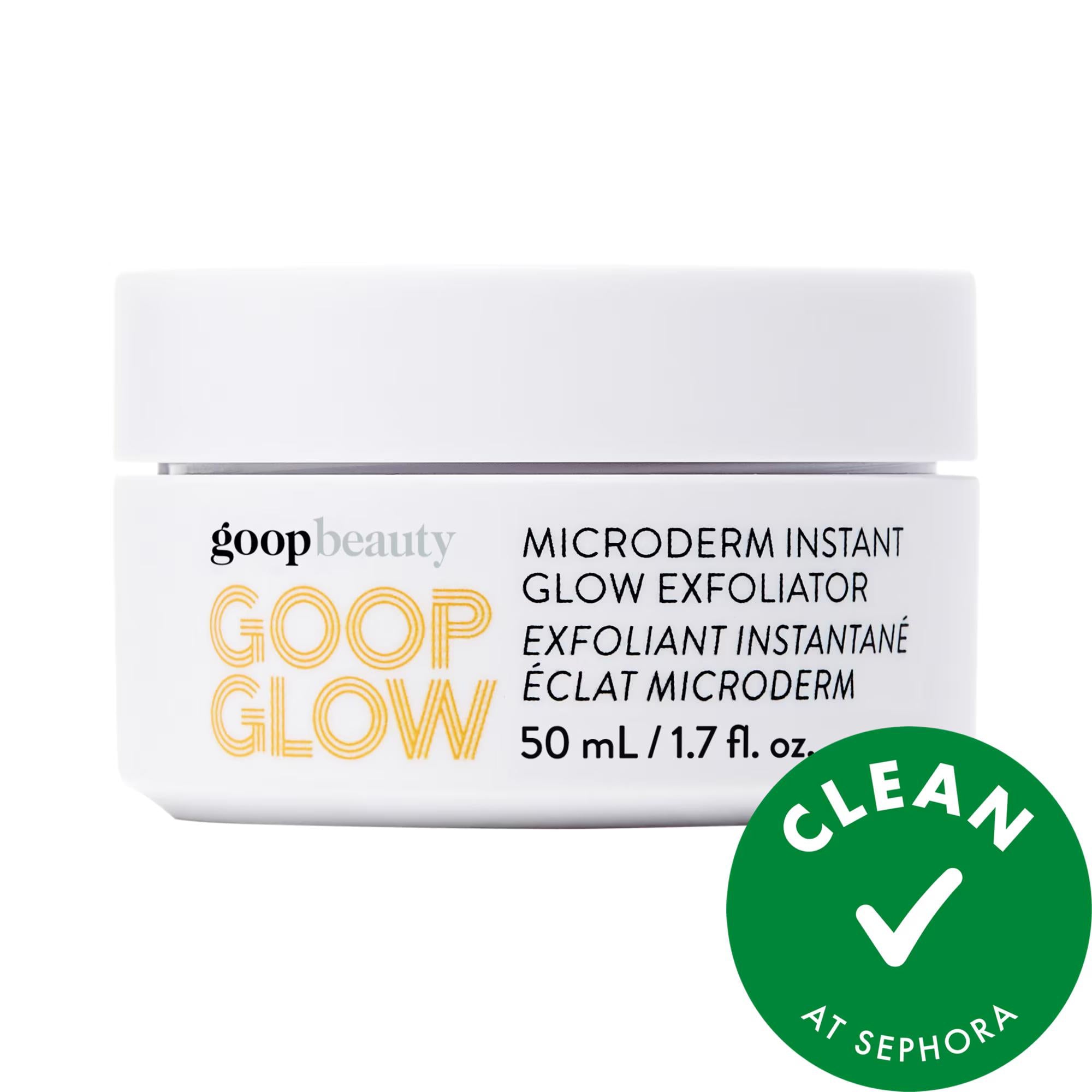 GOOPGLOW Microderm Instant Glow Exfoliating Mask for Smoother, Glowing Skin - Vegan, Cruelty-Free, Chemical Exfoliation GOOPGLOW Microderm Instant Glow Exfoliating Mask - Vegan & Cruelty-Free exfoliating mask, microdermabrasion at home, vegan skincare, glowing skin, chemical exfoliation, clean beauty products, skincare, masks, cruelty-free, gluten-free, glycolic acid, AHA, smooth skin, radiant skin, dullness treatment, uneven texture correction