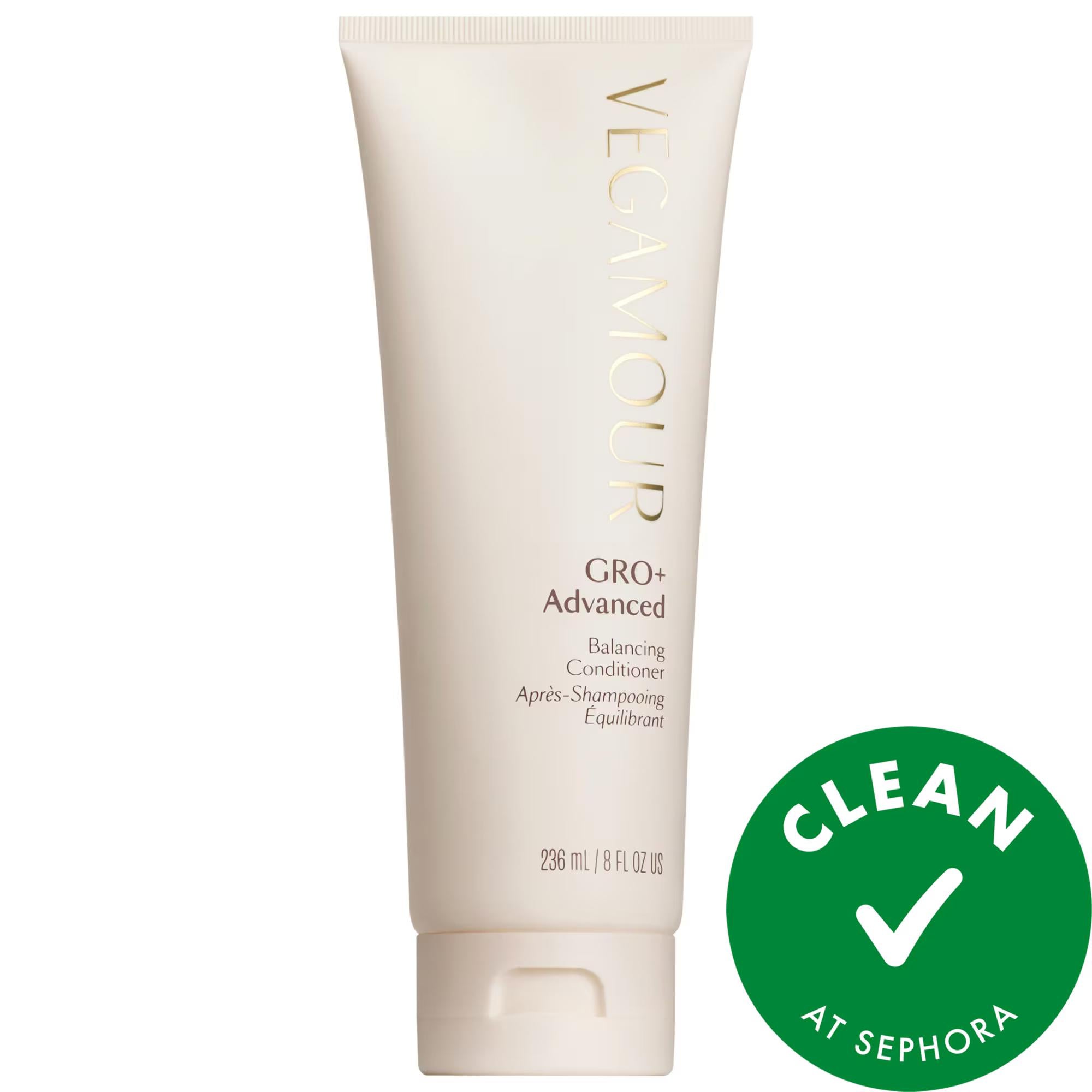 Vegamour GRO+ Advanced Balancing Conditioner for Severe Thinning Hair - Vegan, Gluten-Free, Cruelty-Free Nourishing Conditioner GRO+ Advanced Conditioner for Thinning Hair - Vegan & Cruelty-Free thinning hair conditioner, vegan hair care, gluten-free conditioner, cruelty-free hair products, hair loss treatment, nourishing conditioner for damaged hair, hair care, Vegamour, GRO+ Advanced Balancing Conditioner, severe thinning hair, lightweight conditioner, silicone-free hair care