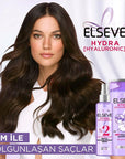 Loreal Paris Elseve: Hyaluronic Acid Hair Serum - Intense Hydration, Plumps Hair & Long-Lasting Fragrance Loreal Hyaluronic Hair Serum: Hydrate & Plump for Voluminous Hair Hyaluronic acid serum, Hair plumping serum, Hydrating hair serum, Loreal hair serum, Elseve hyaluronic, Hair thickening serum, Dry hair treatment, Long lasting fragrance hair serum, Volumizing hair serum, Hair hydration, Hair Serum, Dry hair, Dehydrated hair, Hair volume, Hair thickness, Fresh hair, Hair fragrance, Women's hair care, Hair