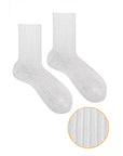 Ozzy Women's Woolen Socks - Soft, Warm, and Stretchy Ekru Socks for Women (36/40) - view 2