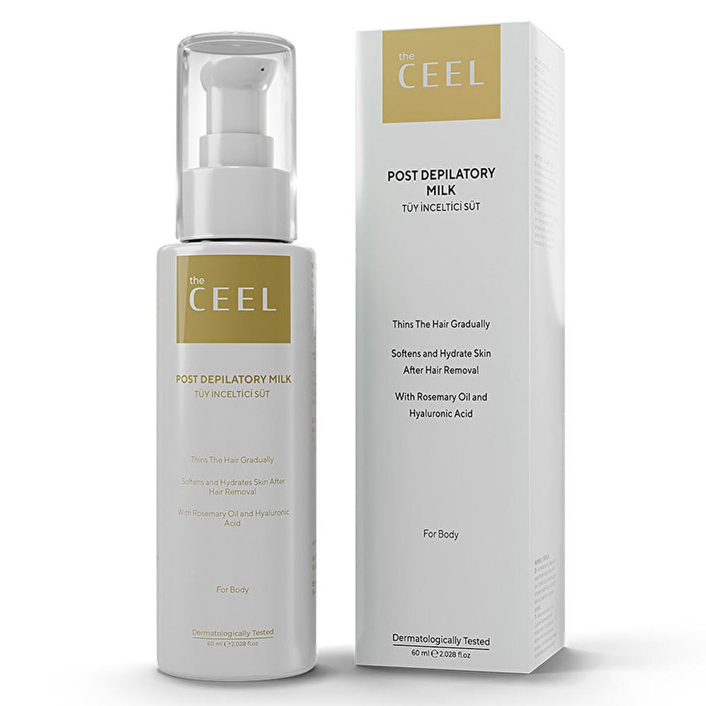 The Ceel Hair Reduction Milk - Soothes, Moisturizes, and Reduces Unwanted Hair - 2.03 fl oz - Skin Care