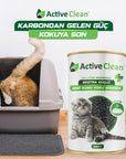 Active Clean Cat Litter Odor Absorber - Natural Pet Odor Eliminator for Effective Odor Control - view 6