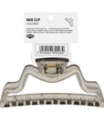 Eklips Curved Claw Clip for Secure Hold Smoked Grey