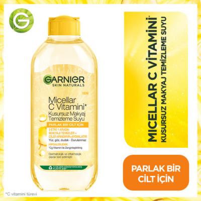 Garnier Micellar Water with Vitamin C - 13.53 fl oz Gentle Makeup Remover & Cleansing Water - view 2