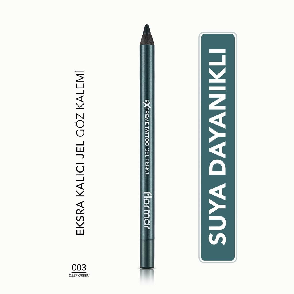 Flormar Extreme Tattoo Matte Gel Eyeliner 003 Deep Green