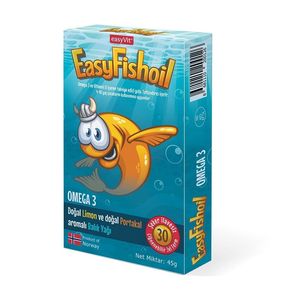 EasyFishoil Omega-3 Supplement for Children - Chewable Fish Oil Tablets with Vitamin D, Sugar-Free, 30 Count - image 4