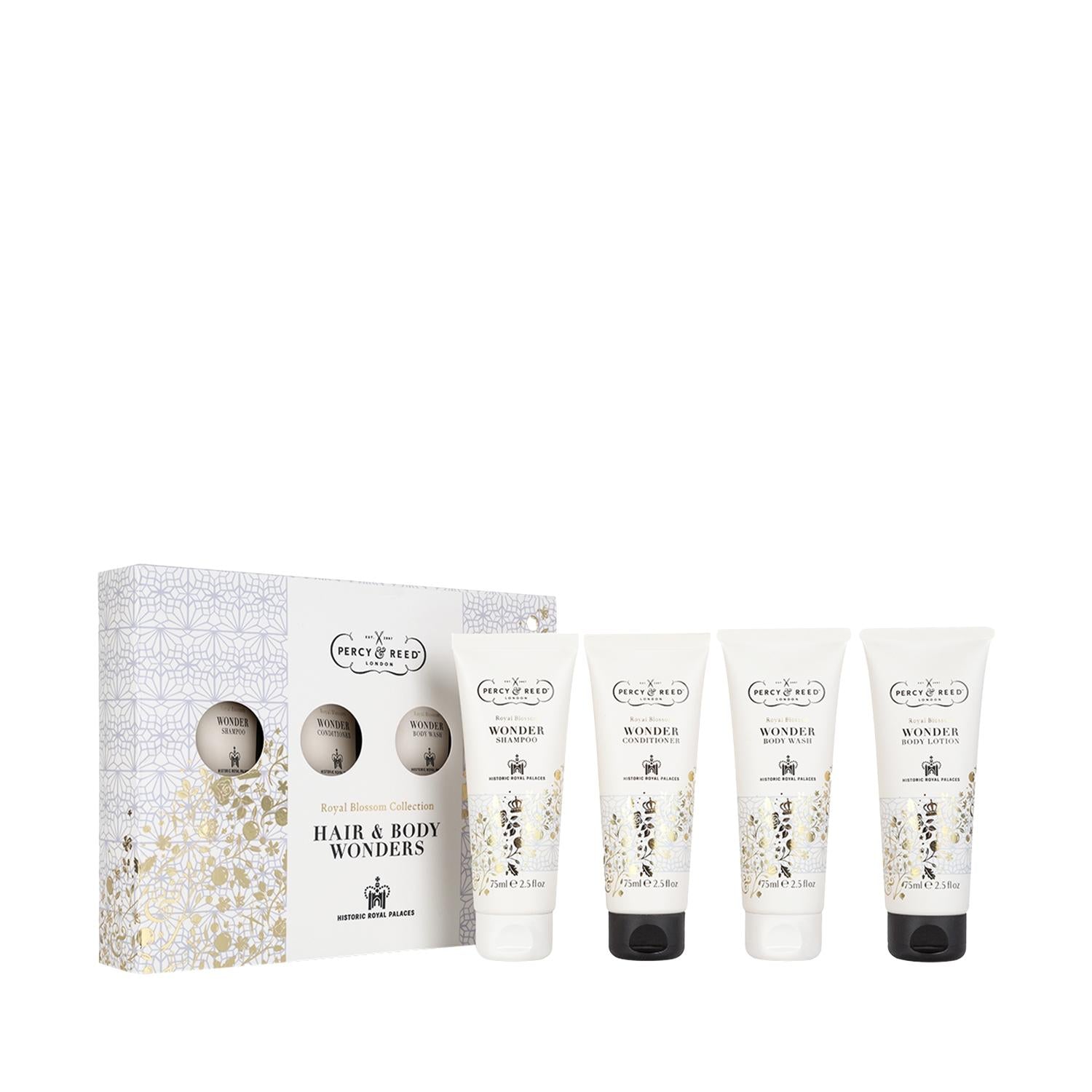 Percy & Reed Royal Blossom Hair & Body Care Set: Luxury Floral Scented Collection for Women Percy & Reed Royal Blossom Set: Hair & Body Care | Floral Scent Royal Blossom body care set, Percy & Reed hair care, floral scented body wash, luxury bath gift set, perfumed body lotion, hair and body collection, women's fragrance set, best hair care products, hair care, body care, royal blossom scent, bath set, perfume, body lotion, hair collection, beauty set, women's fragrance, luxury bath, floral scent, personal 