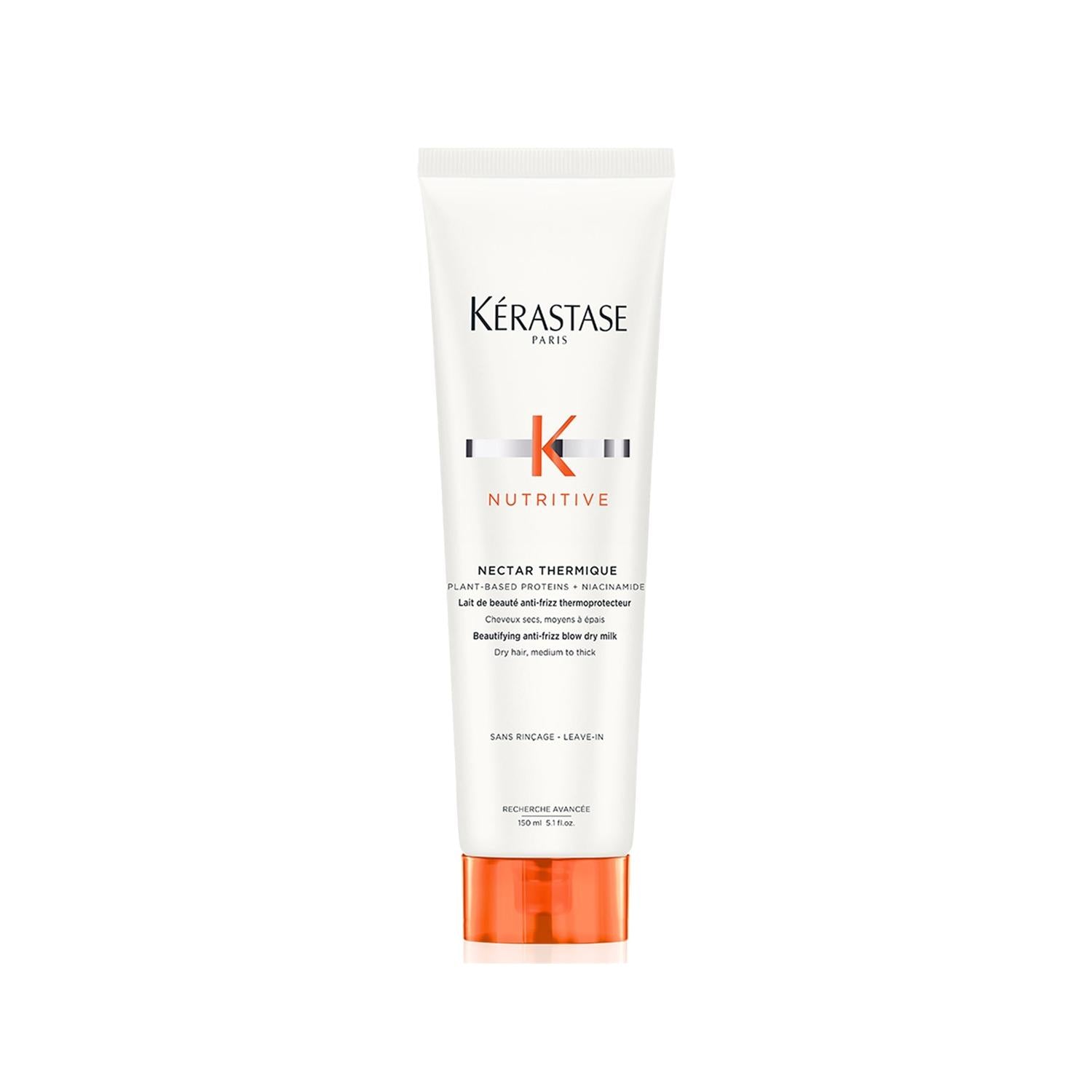 Kerastase Nutritive Nectar Thermique - Anti-Frizz Thermal Hair Serum for Dry/Damaged Hair, 5.07 fl oz Kerastase Nutritive Nectar Thermique - Anti-Frizz Thermal Hair Serum Kerastase Nutritive Nectar Thermique, anti-frizz hair serum, thermal hair protection, nourishing hair care, Kerastase hair products, hair care for dry damaged hair, heat styling protection, frizz control serum, leave-in hair treatment, hair nourishment, thermal protection, hair serum, hair care products