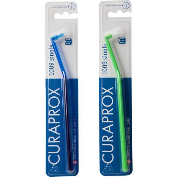 Curaprox CS 1009 Single Manual Toothbrush for Precise Oral Care - Individual Tooth Cleaning - Toothpaste