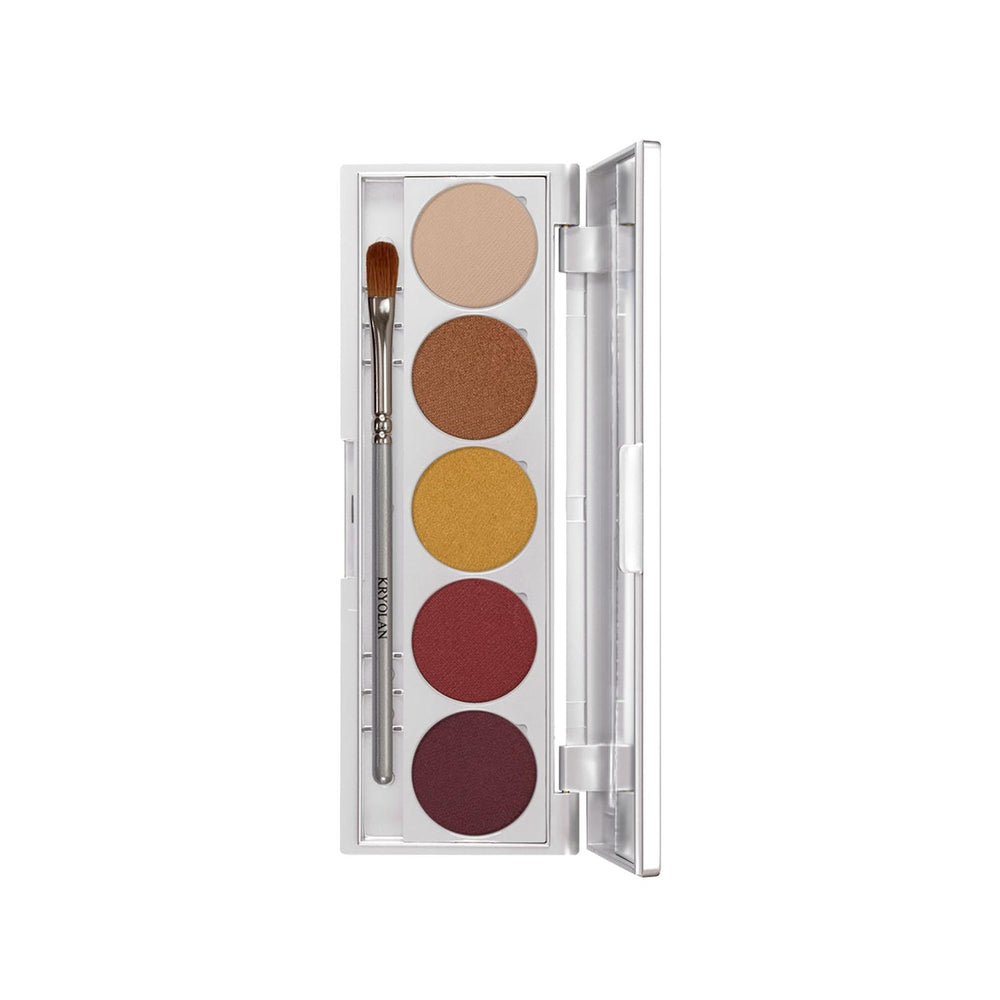 Kryolan Shades 5 Colors Magnetic Powder Palette Mexico City