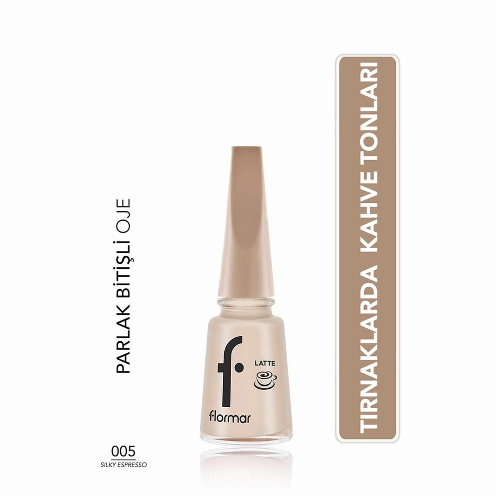 Flormar Silky Espresso Glossy Nail Polish 005 - 11ml