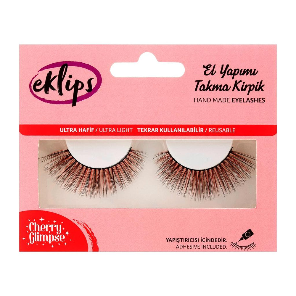 Eklips Cherry Glimpse False Eyelashes for Natural Volume 1 Pair