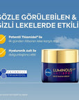 Nivea Luminous630 Anti-spot Night Face Cream - Thiamidol & Hyaluronic Acid for Dark Spot Correction & Hydration - view 4