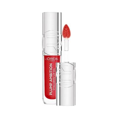 Loreal Paris Plump Ambition Hyaluron Lip Oil - 380 Rouge In Love, Hydrating Lip Care with Plumping Effect Loreal Paris Hyaluron Lip Oil - Hydrating & Plumping Loreal Paris Lip Oil, Hyaluron Lip Care, Plumping Lip Gloss, Rouge In Love Lip Color, Hydrating Lip Product, Lip Care, Cosmetic, Beauty Product, Lip Gloss, Moisturizing Lip Care, Fashionable Lip Color, Trendy Lip Products, Lip Hydration, Plumping Lip Care