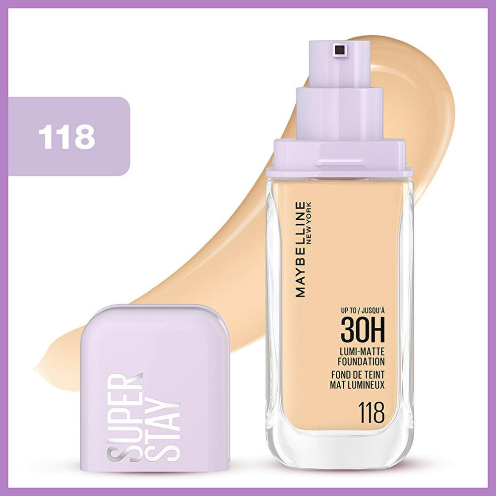 Maybelline Super Stay Lumi Matte Foundation - Long Lasting, Matte Finish, Lightweight Coverage for All Skin Tones - view 5