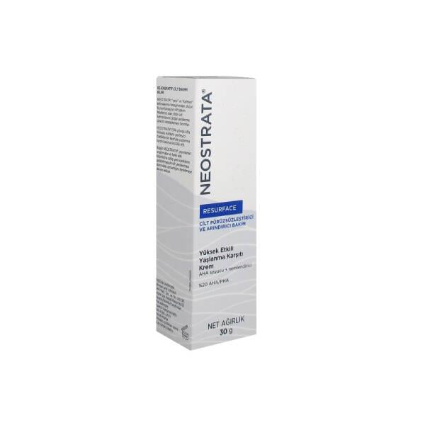 Neostrata Resurface Anti-Aging Cream - Glycolic Acid & Antioxidant Moisturizer for Smoother Skin - Face Cream