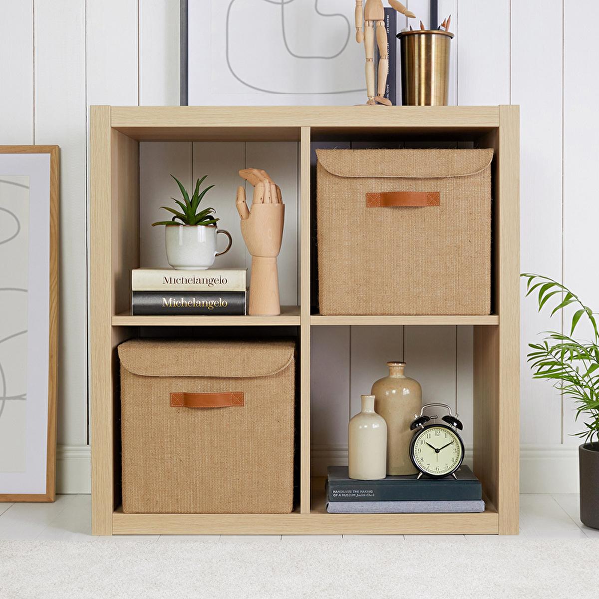 Ocean Home Jute Storage Box with Lid - Stylish Decorative Box for Organizing and Storing Items - view 7