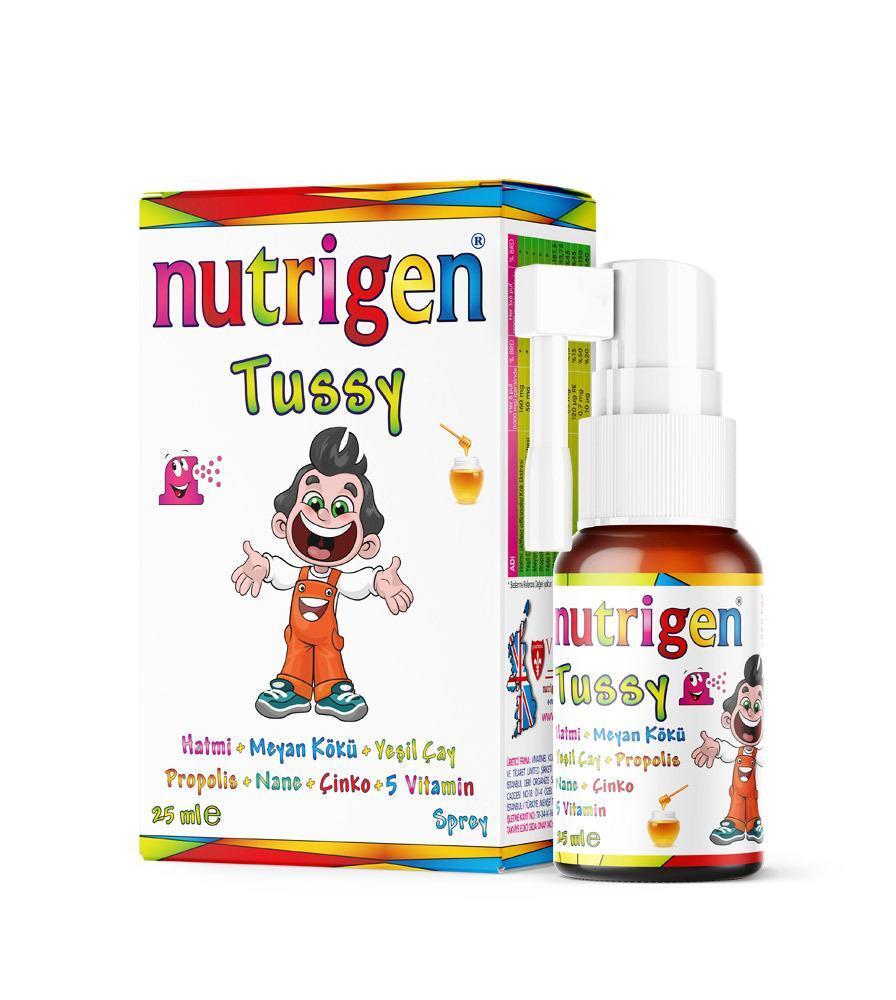 Nutrigen Tussy Oral Spray 25 ML - Effective Oral Care Solution for On-the-Go Hygiene - Toothpaste