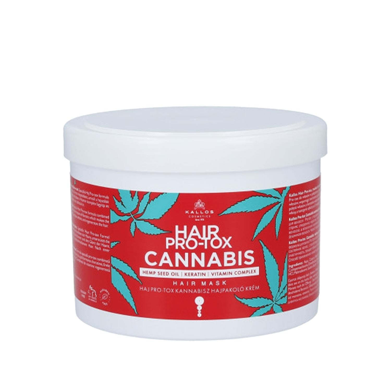 Kallos Cosmetics Cannabis Hair Mask 500ml - Nourishing and Repairing Hair Care Product Kallos Cosmetics Cannabis Hair Mask 500ml Hair Mask, Cannabis Hair Mask, Kallos Cosmetics, Hair Care Products, Nourishing Hair Mask, Cannabis-Infused Hair Care, Hair Repair, Hair Nourishment, Hair Treatment, Healthy Hair, Hair Care Routine