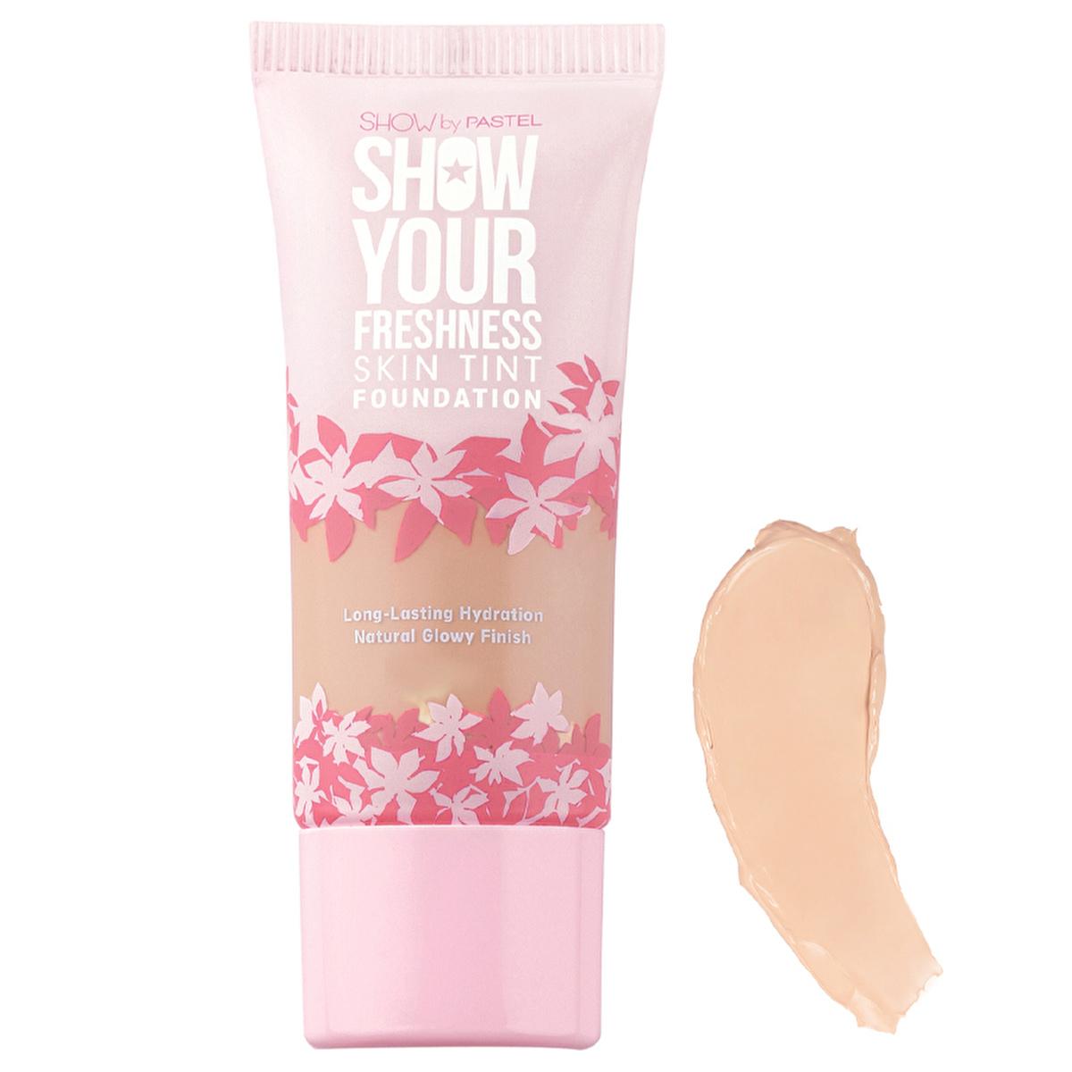 Show by Pastel Skin Tint Foundation - Natural Coverage, Cruelty-Free, Vegan - 6 Shades Available - Foundation