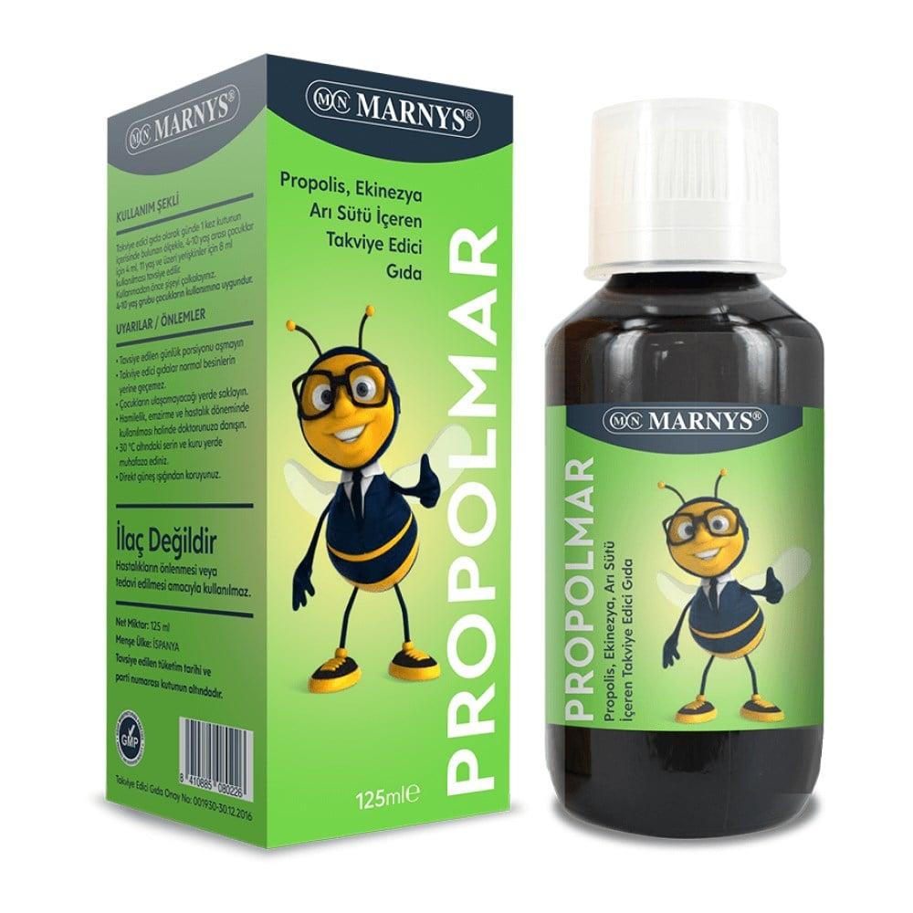 MN Marnys Propolmar Syrup - Natural Immune Support Supplement for All Ages MN Marnys Propolmar Syrup - Natural Immune Boost Propolmar syrup, dietary supplement, natural health product, propolis, royal jelly, echinacea, vitamin C, zinc supplement, immune support, natural supplements, health and wellness, family health