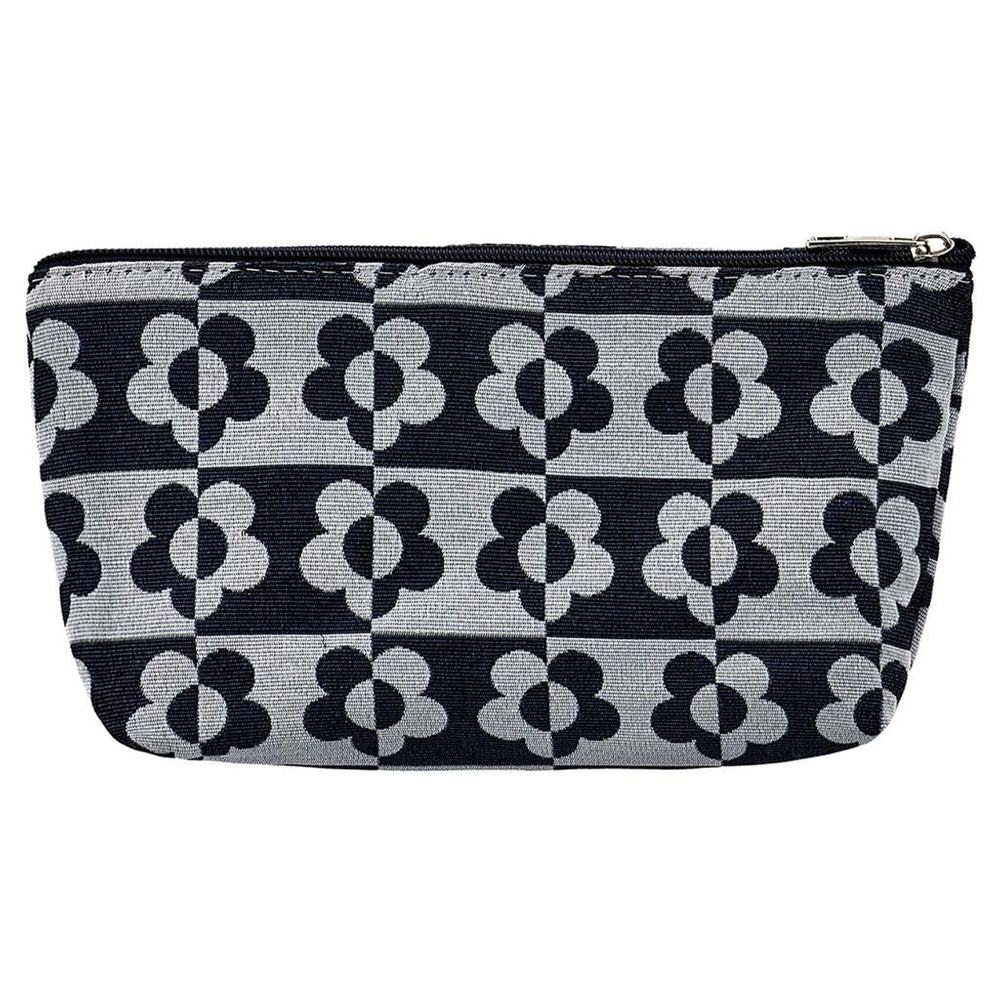 Eklips Black Floral Makeup Bag & Travel Pouch