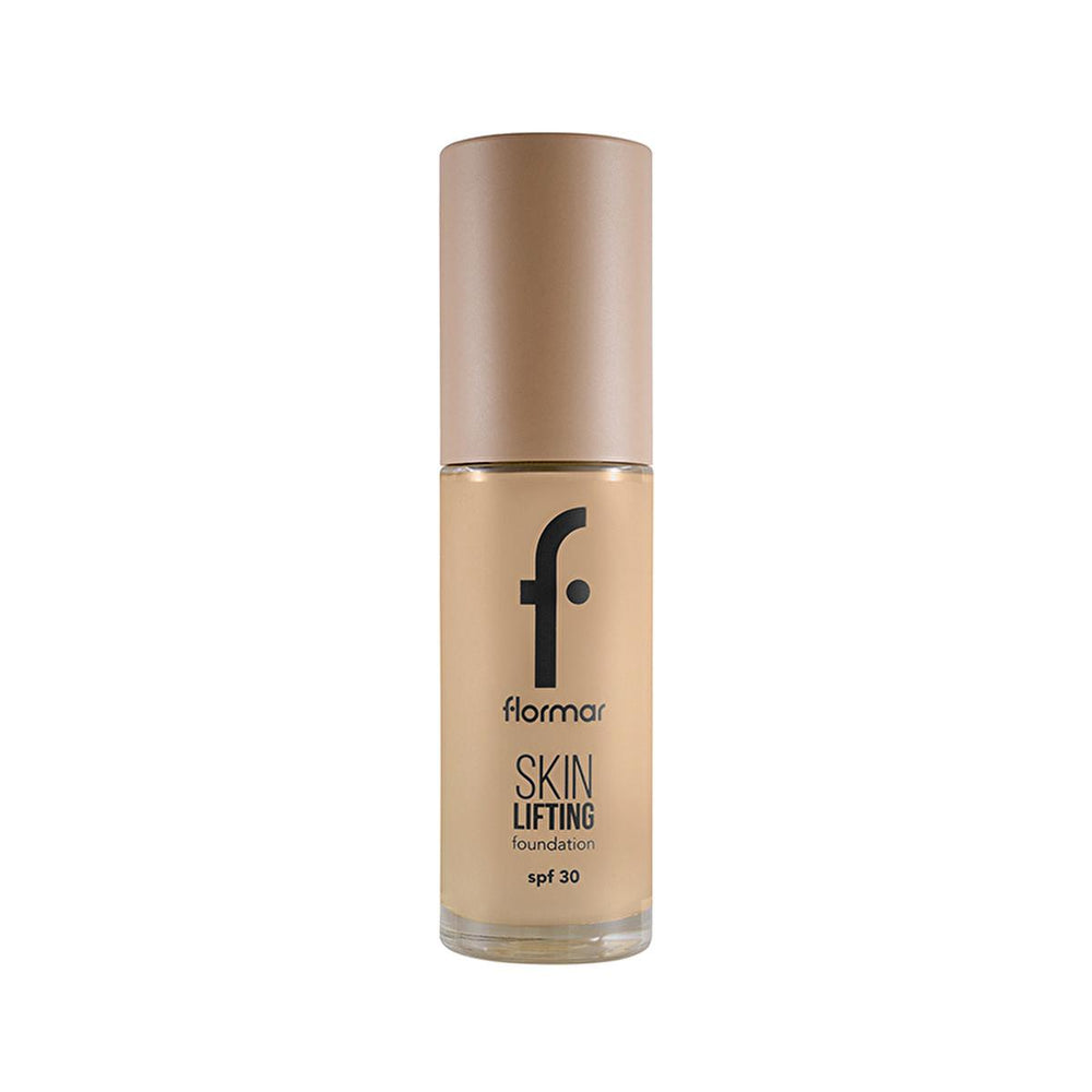 Flormar Anti-Aging Foundation Makeup with SPF 30 - Natural Coverage, Hydrating, and Anti-Aging Benefits - Foundation