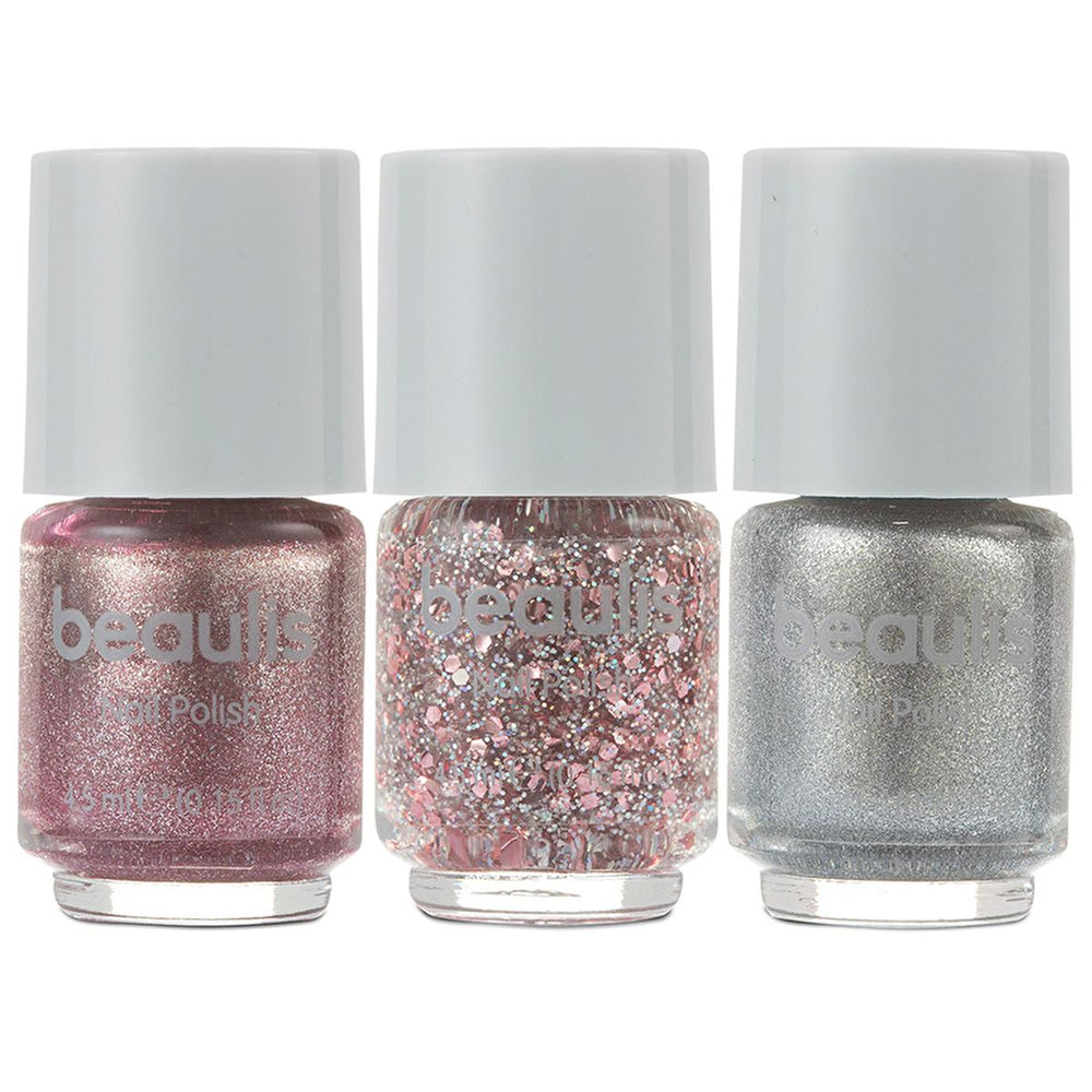 Beaulis 3-Pack Nail Polish - 80s Party Colors for Women | Eye-Catching Shades - view 2