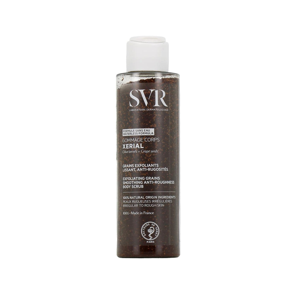 SVR Xerial Body Scrub: Exfoliating & Skin Smoothing Treatment | Gentle Body Exfoliation for Improved Texture & Radiance - 100g SVR Xerial Body Scrub: Exfoliate for Smooth, Radiant Skin body scrub, exfoliating scrub, skin smoothing scrub, SVR Xerial, body exfoliation, dry skin treatment, skin texture improvement, exfoliation, body care, skincare, smooth skin, radiant skin, beauty, personal care, dry skin, rough skin, skincare products, skin health, body, scrub, 100g, travel-friendly, gifts for her, gifts, se
