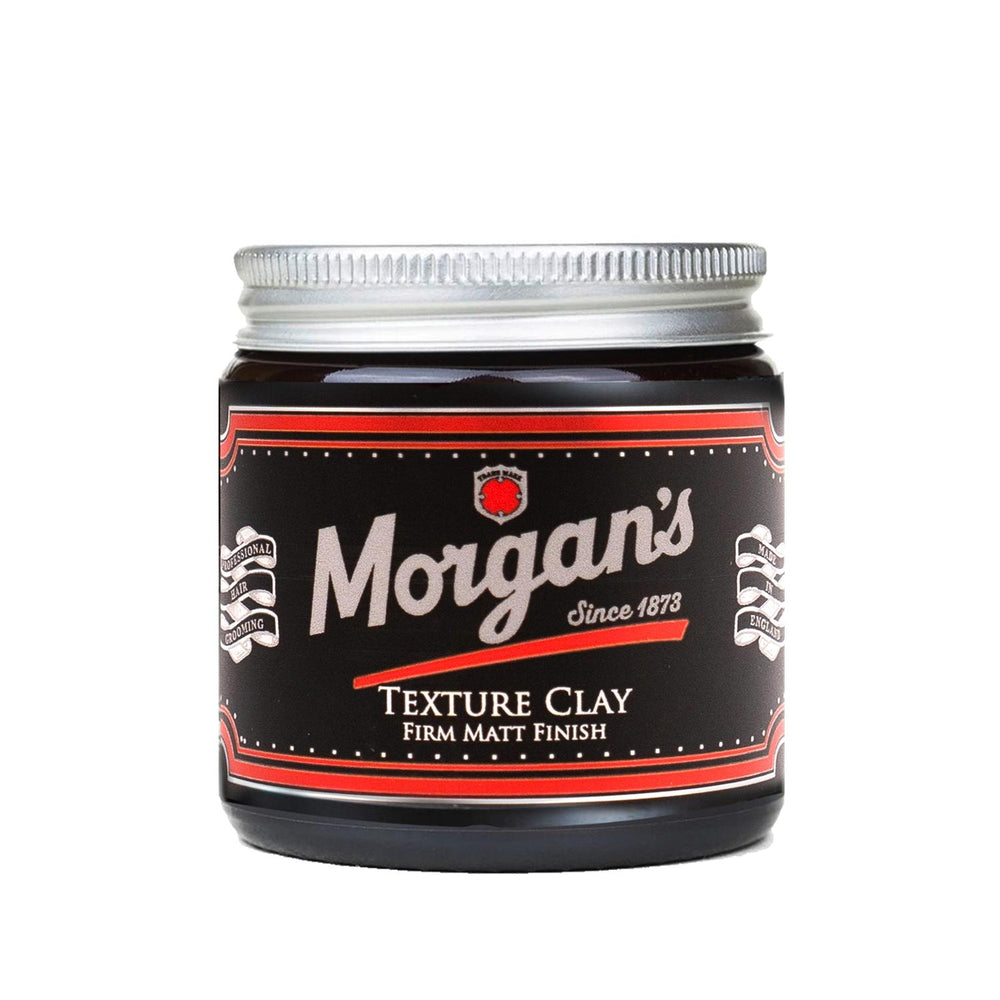 Morgan's Pomade Texture Clay - 4.06 fl oz Hair Styling Clay for Texture & Hold Morgan's Pomade Texture Clay - Hair Styling for Texture & Hold hair styling clay, texture clay, Morgan's Pomade, Doku Veren Saç Şekillendirme Kili, hair texture product, men's grooming, hair care, styling products, texture and hold, hair styling