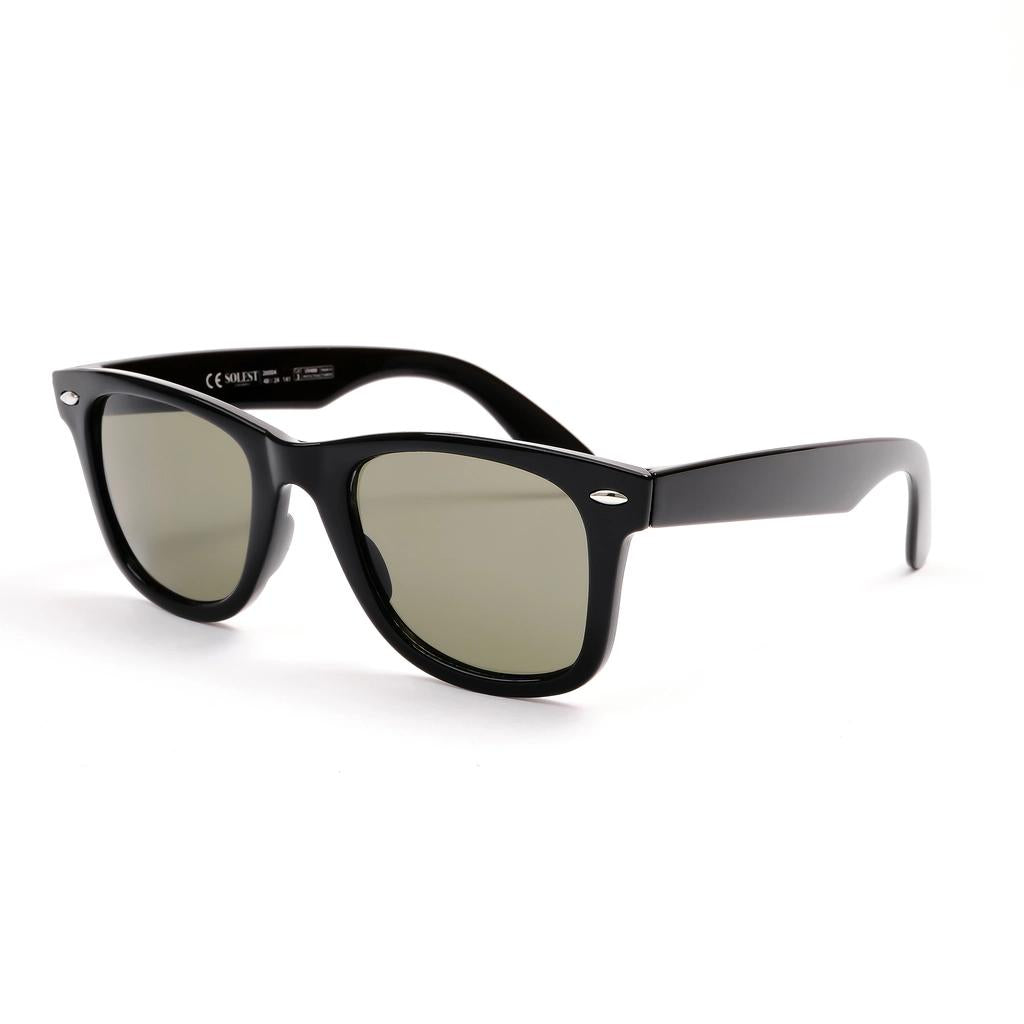 Solest London Unisex Black Sunglasses 26004