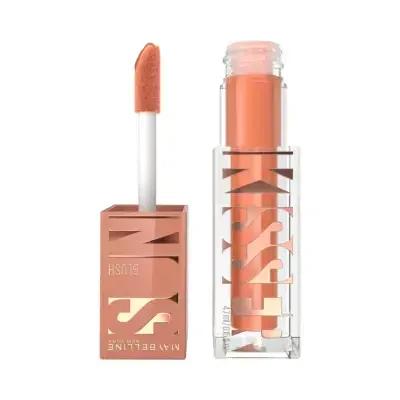 Maybelline New York Sunkisser Liquid Blush - Downtown Rush: Natural, Blendable, Easy-to-Apply Sun-Kissed Cheek Tint for Radiant Glow Maybelline Sunkisser Liquid Blush: Natural Sun-Kissed Glow Liquid blush, Maybelline blush, Sunkisser blush, Downtown Rush blush, Natural blush, Easy to apply blush, Blendable blush, Sun-kissed makeup, Cheek tint, Maybelline New York Sunkisser, blush, makeup, sunkissed, easy to blend, natural look, radiant, healthy glow, makeup enthusiasts, beginners, convenient, blendable, che
