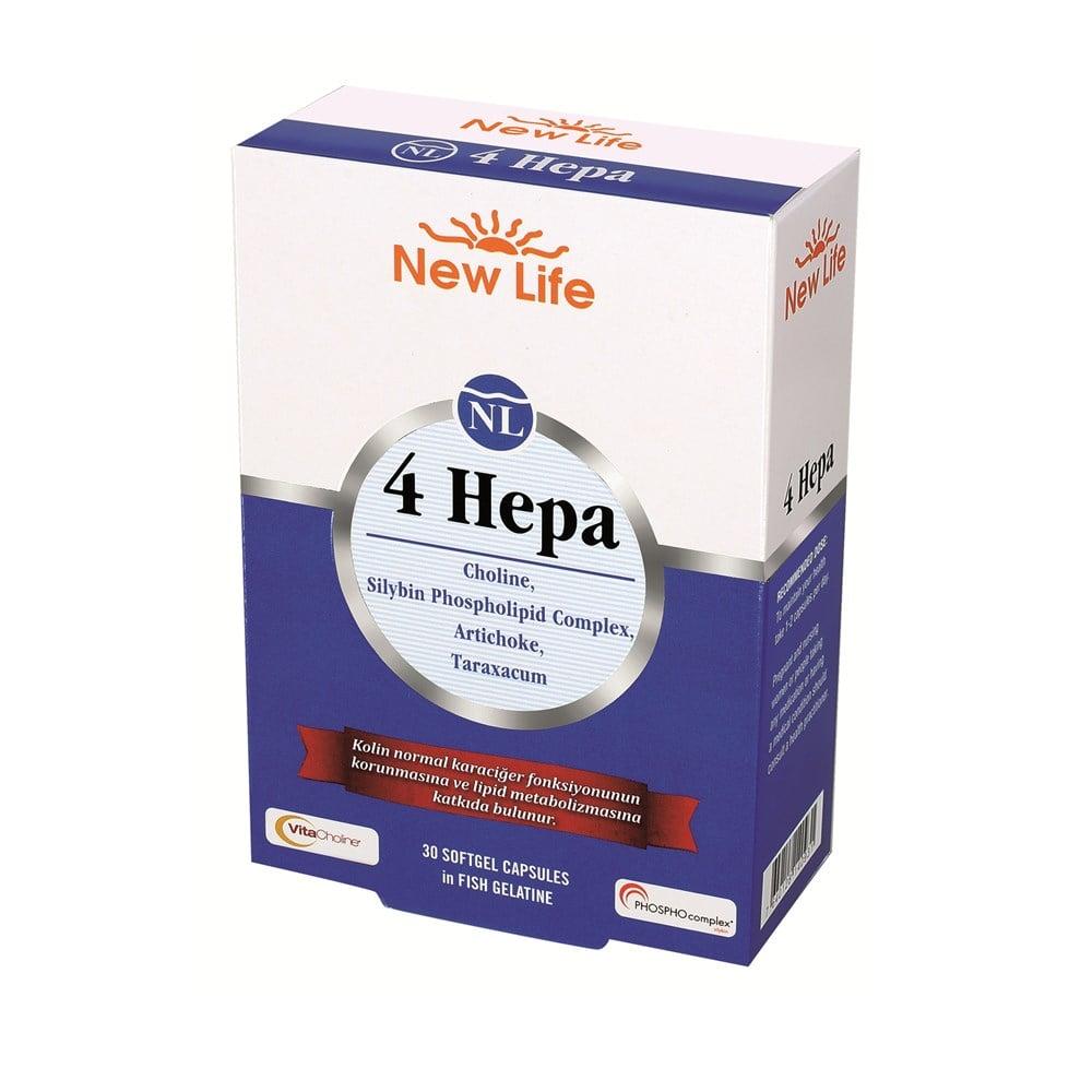 New Life 4 Hepa: Liver Support Supplement - Silibin Phospholipid Complex, Choline, Artichoke &amp; Dandelion for Liver Health &amp; Detox - image 8