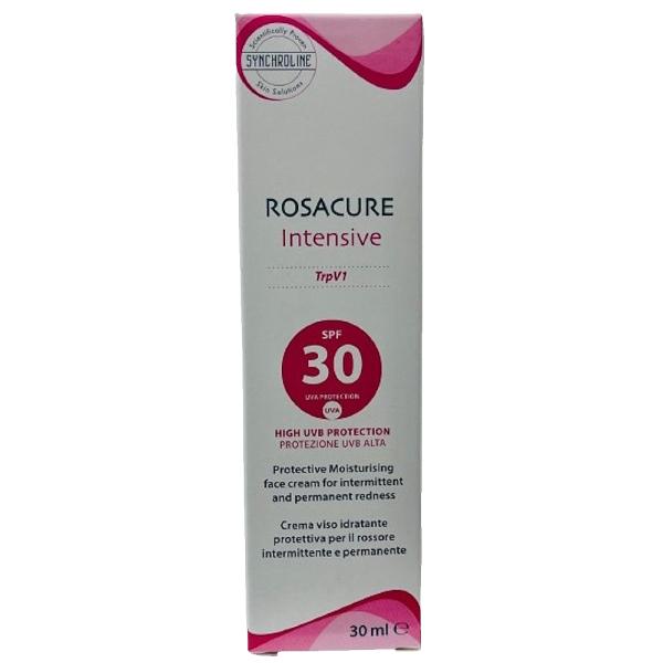 Synchroline Rosacure Intensive Cream SPF30 - Gentle Sunscreen for Rosacea-Prone Skin, SPF30 Protection, 1.01 fl - Face Cream