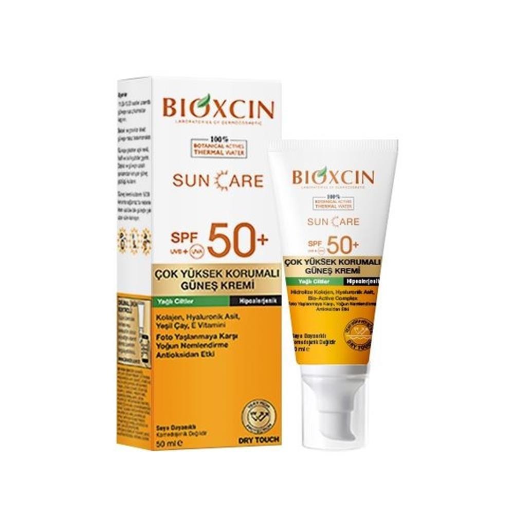 Bioxcin Sunscreen for Oily Skin SPF50+ - Non-Greasy, Anti-Aging, Water-Resistant Protection - image 3