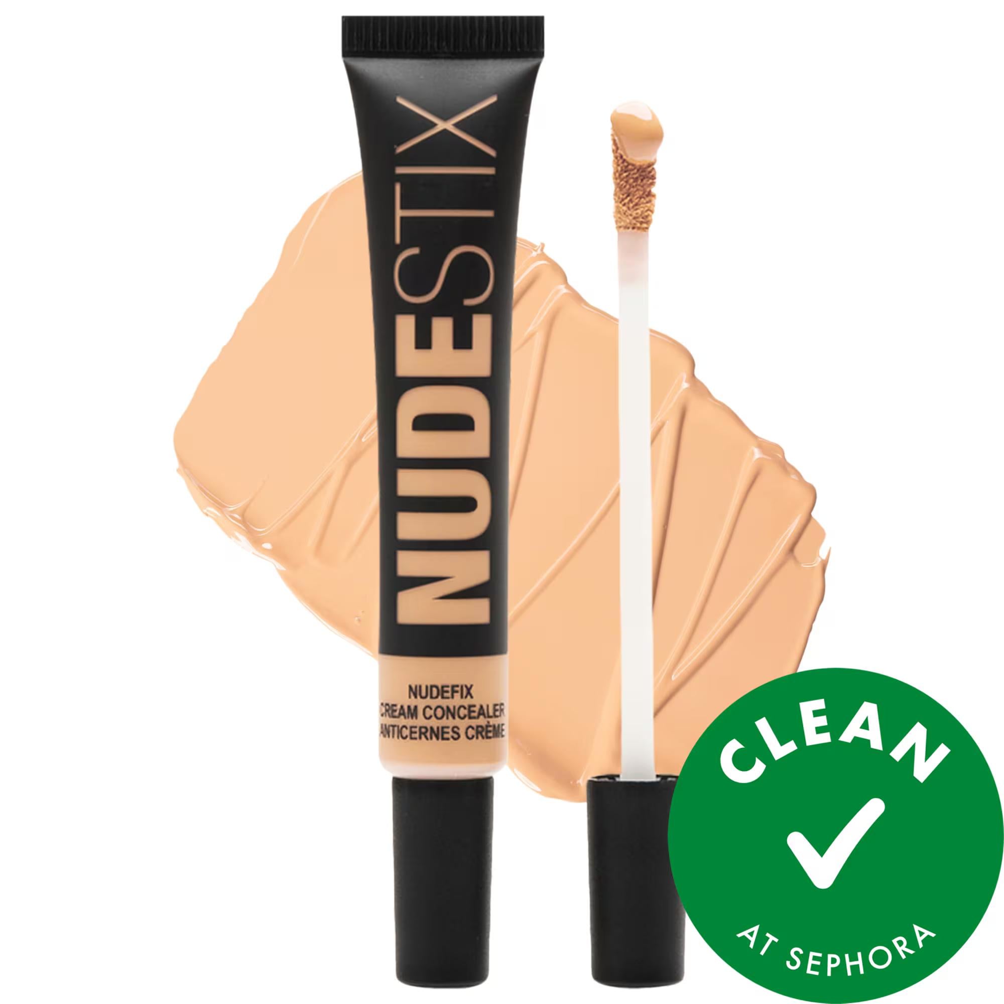 Nudefix - Long-Wear Cream Concealer for Flawless Coverage - Vegan, Cruelty-Free Nudefix Cream Concealer - Long-Wear, Vegan & Cruelty-Free cream concealer, long-wear concealer, vegan cosmetics, cruelty-free beauty products, clean beauty concealer, gluten-free makeup, natural finish, buildable coverage, skin-loving botanicals, super-gel technology, microbiome technology, ethical beauty, gentle on skin, suitable for sensitive skin, normal skin, dry skin, combination skin, oily skin, daily makeup, long-lasting 