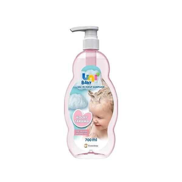 Uni Baby Shampoo - Gentle, Hypoallergenic, and Chemical-Free for Daily Use - 23.69 fl oz Uni Baby Shampoo - Gentle & Hypoallergenic (23.69 fl oz) baby shampoo, hypoallergenic baby care, chemical-free baby shampoo, dermatologically tested baby products, gentle baby hair care, baby bath products, safe baby shampoo, Uni Baby, gentle baby care, hypoallergenic shampoo, chemical-free shampoo, dermatologically tested shampoo