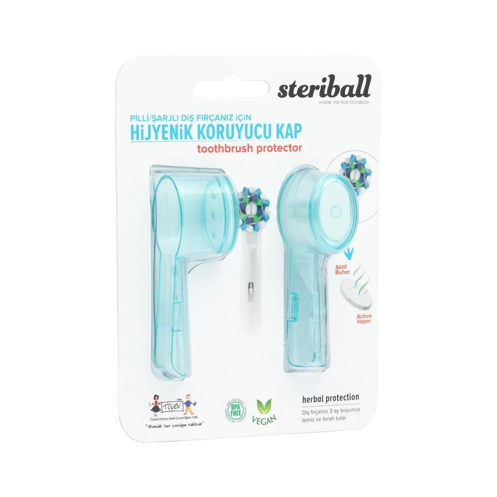 Steriball Electric Toothbrush Hygienic Protective Cover, Assorted