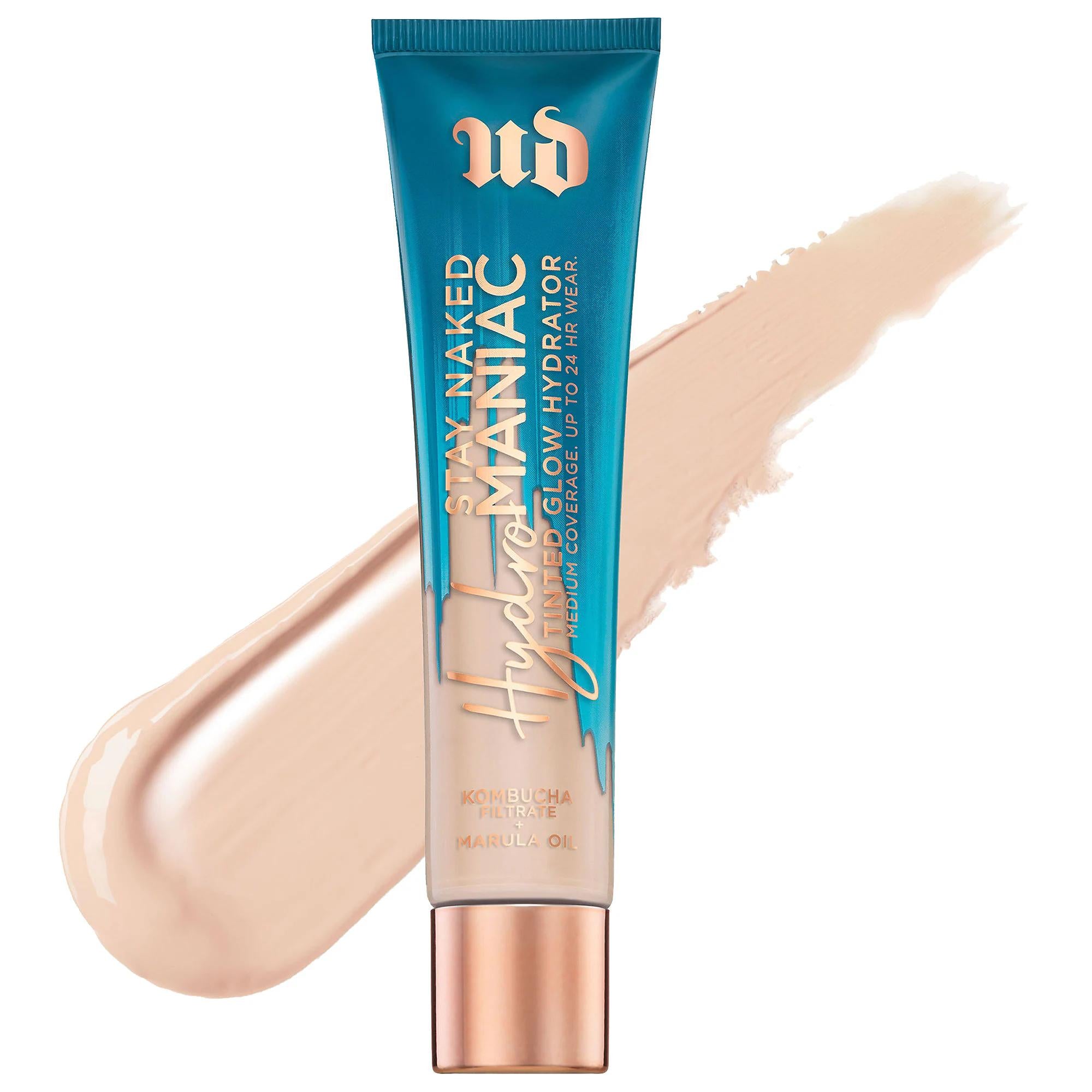 Hydromaniac Glowy Tinted Hydrator Foundation - Vegan, Non-Comedogenic Dewy Foundation for Hydrated Skin Hydromaniac Glowy Tinted Hydrator Foundation - Vegan & Cruelty-Free vegan foundation, non-comedogenic foundation, dewy foundation, hydrating foundation, cruelty-free makeup, liquid foundation, medium coverage foundation, natural finish foundation, long-lasting hydration, kombucha filtrate, marula oil, ethical beauty products, sensitive skin friendly, no-makeup makeup, everyday wear makeup, special occasio