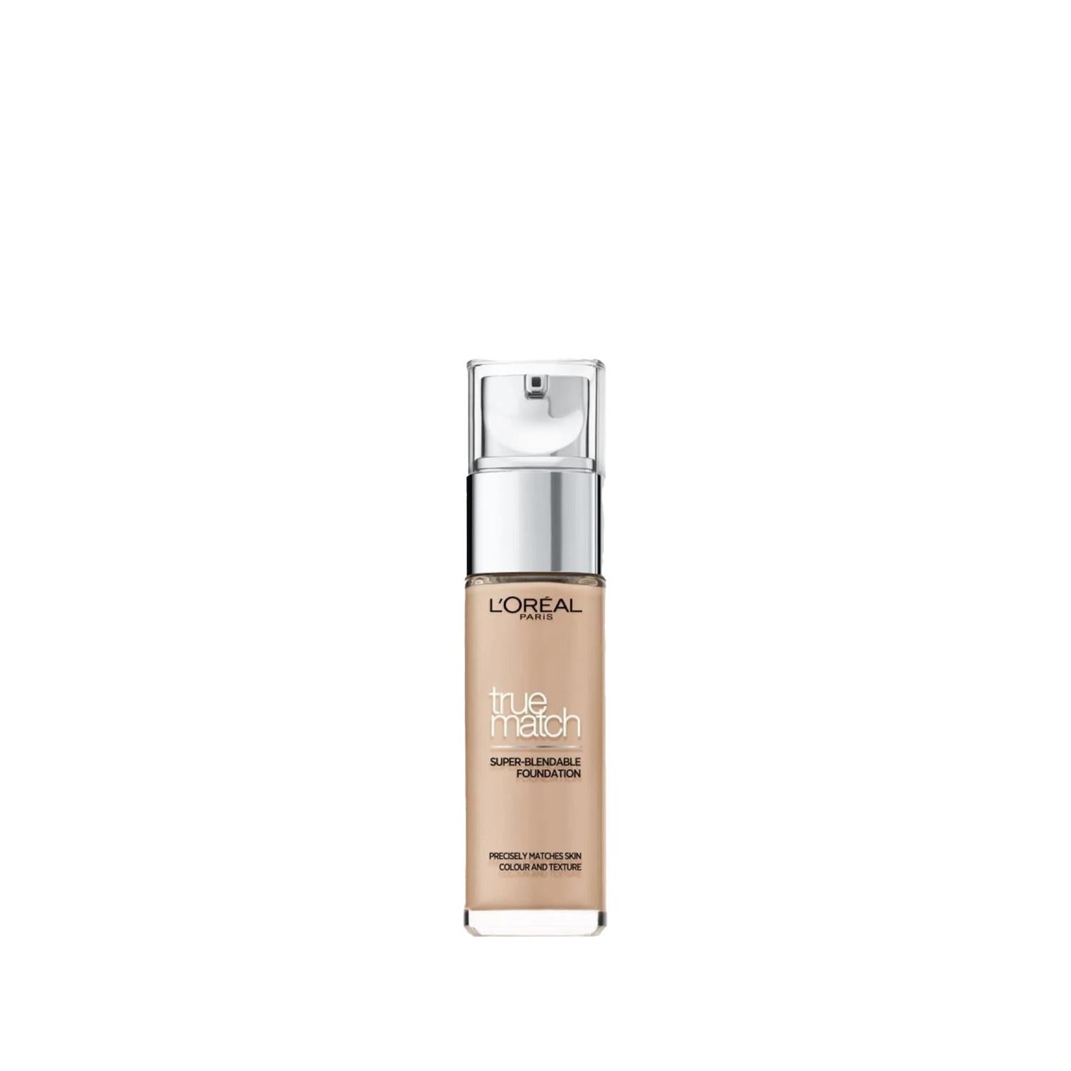 L'Oreal Paris True Match Foundation Makeup - Natural-Looking Coverage with Skincare Benefits, 3C Soğuk Alt Ton L'Oreal True Match Foundation - Natural Coverage & Skincare L'Oreal True Match Foundation, Skincare Foundation, Natural-Looking Makeup, True Match 3C Soğuk Alt Ton, L'Oreal Paris Foundation, Foundation Makeup, Skincare Infused Makeup, Natural Coverage, Makeup for Daily Use, Skincare Benefits, Various Shades, Cold Undertone Foundation