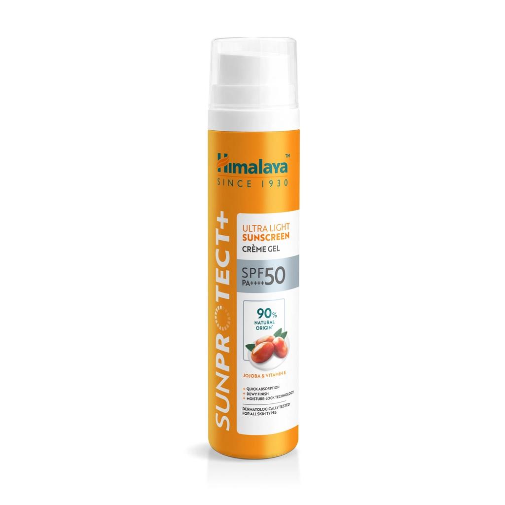 Himalaya Sun Protect+ Ultra Light SPF50 Sunscreen Gel 50g