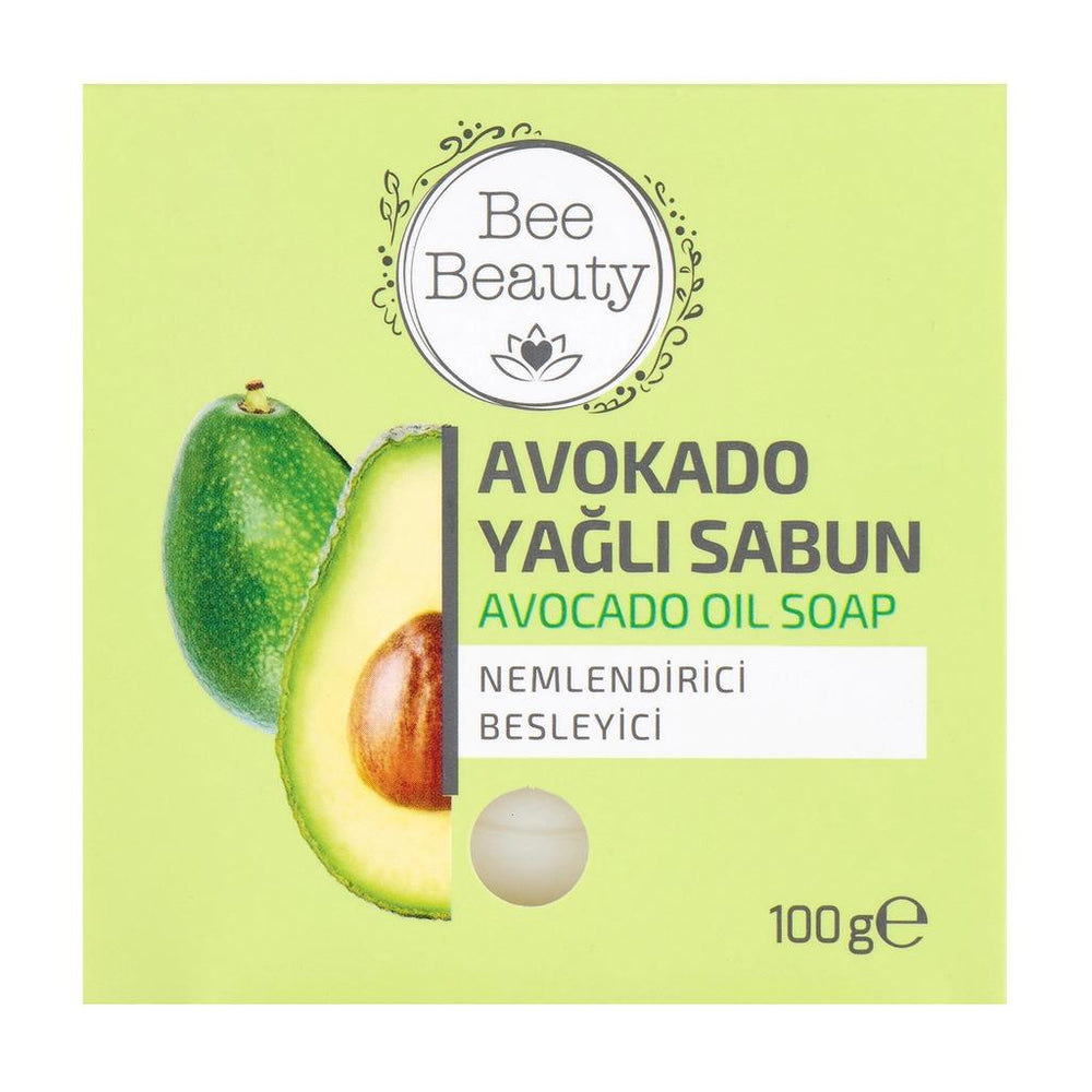 Bee Beauty Avocado Oil Bar Soap for Hydrated Skin 100g