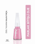 Flormar Nail Enamel High Pigment Polish 554 Pink Diamond