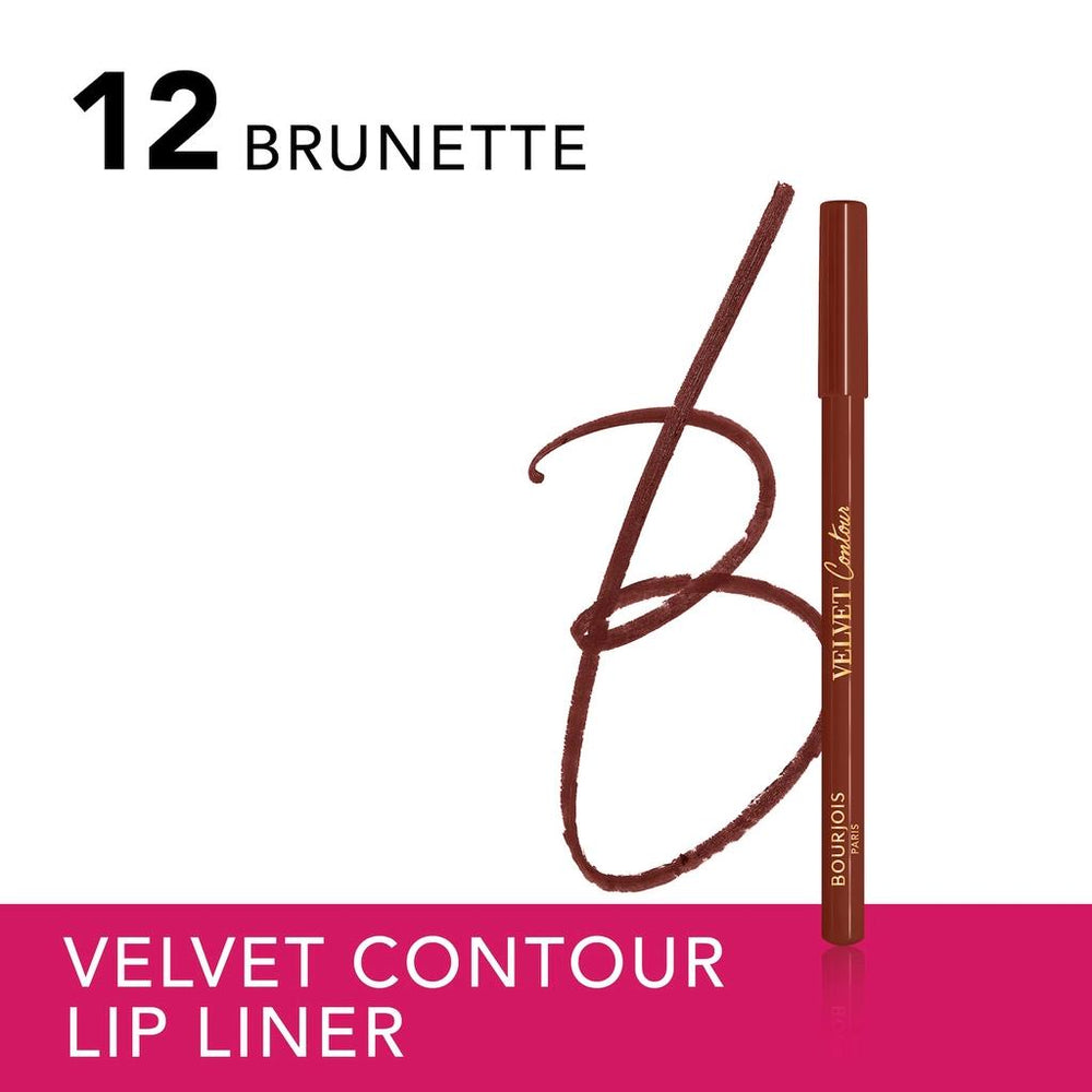 Bourjois Velvet Contour Matte Lip Liner 12 Brunette